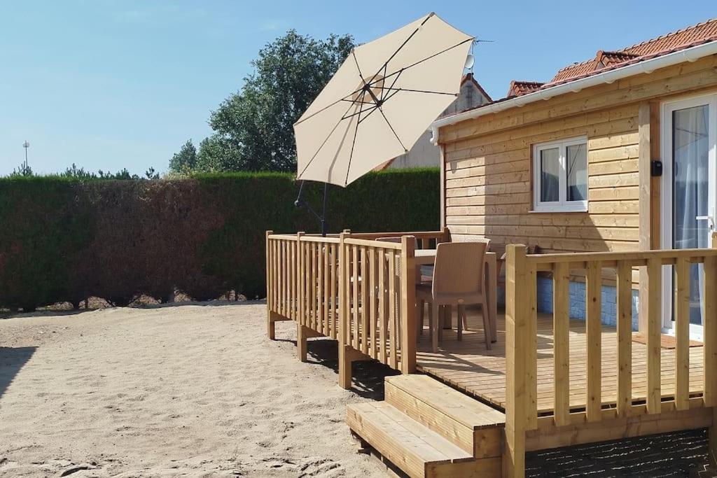 Berck-Plage - 2 Hebergements Insolites Tiny House De 2 A 8 Personnes Exteriör bild