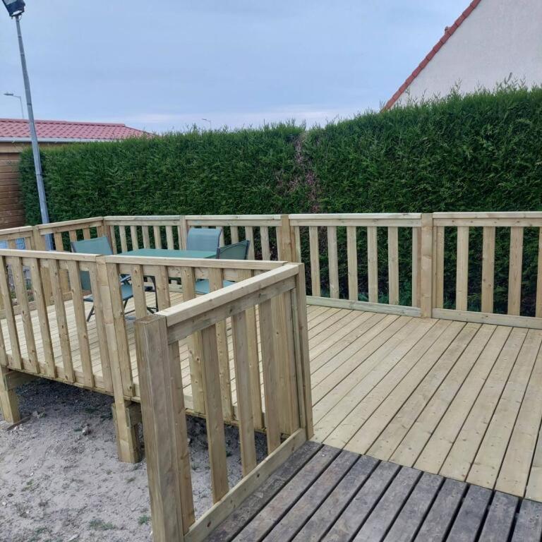 Berck-Plage - 2 Hebergements Insolites Tiny House De 2 A 8 Personnes Exteriör bild