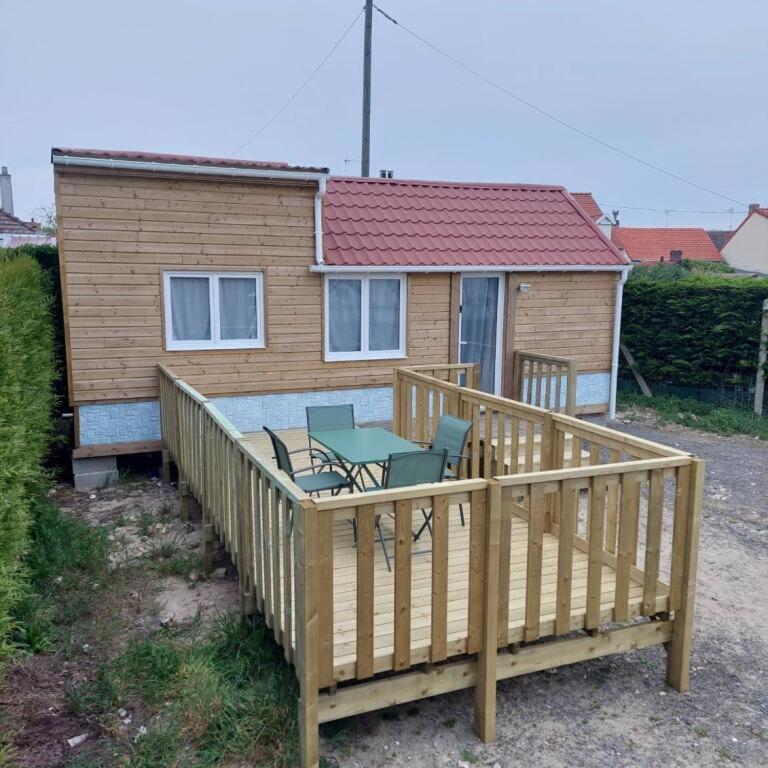 Berck-Plage - 2 Hebergements Insolites Tiny House De 2 A 8 Personnes Exteriör bild